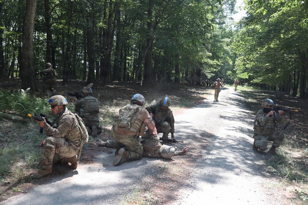 Reinforcing skills to survive under fire