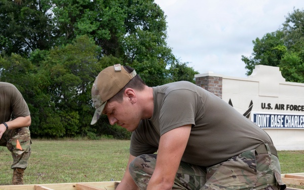 Spark to Signage: Airmen prepare Joint Base Lindsey Graham for historic renaming
