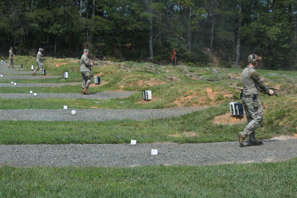 North Carolina National Guard Soldiers and Airmen Attend the Patriot Pistol Competition