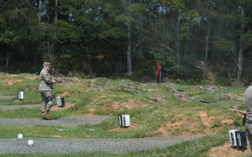 North Carolina National Guard Soldiers and Airmen Attend the Patriot Pistol Competition
