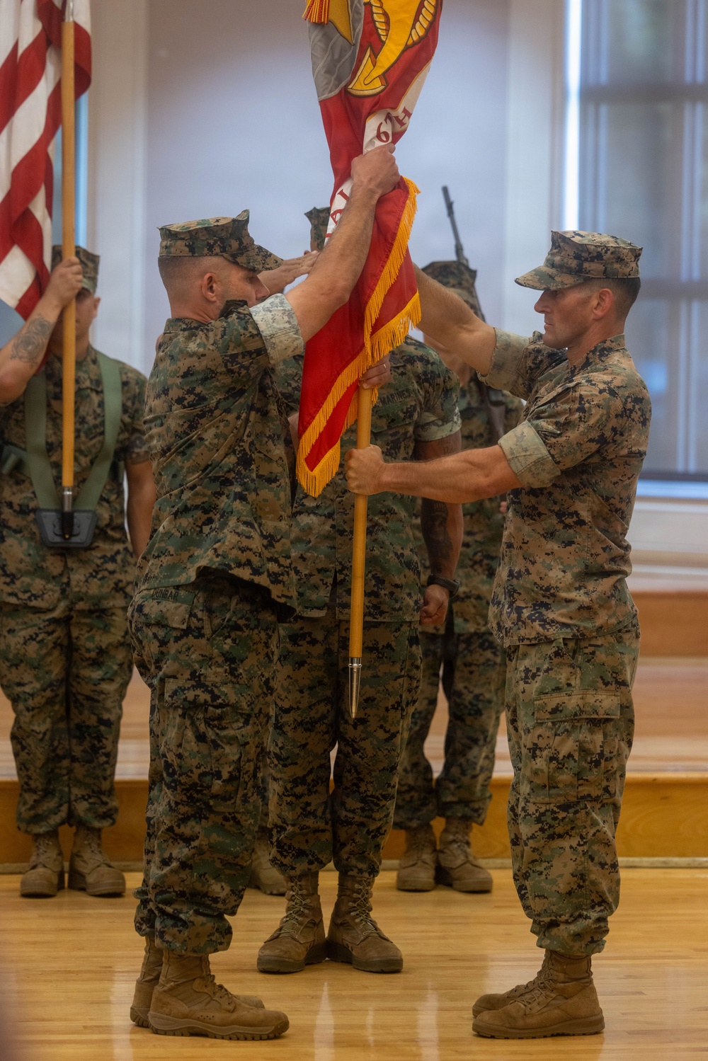 3rd Battalion 6th Marine Regiment Change of Command