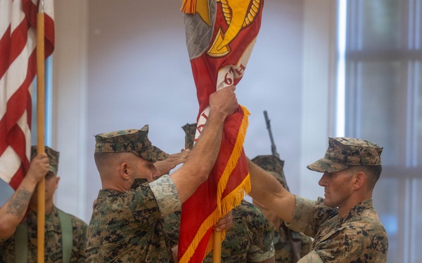 3rd Battalion 6th Marine Regiment Change of Command