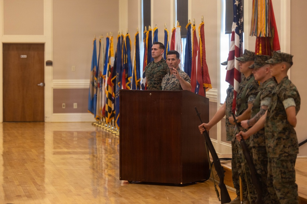3rd Battalion 6th Marine Regiment Change of Command