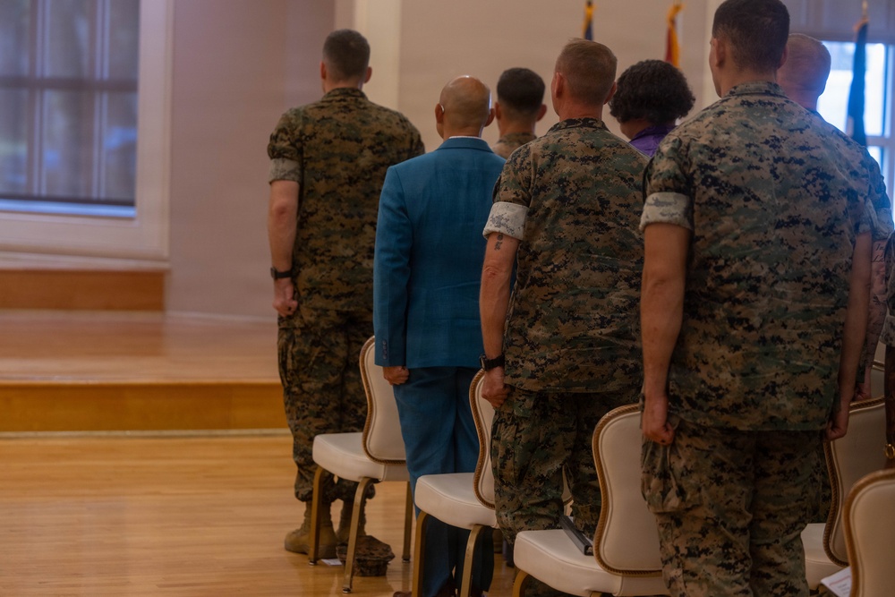 3rd Battalion 6th Marine Regiment Change of Command