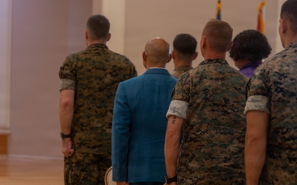 3rd Battalion 6th Marine Regiment Change of Command