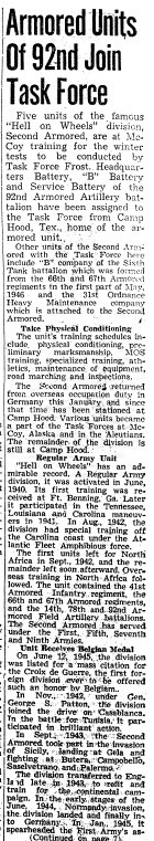 This Month in Fort McCoy History — August
