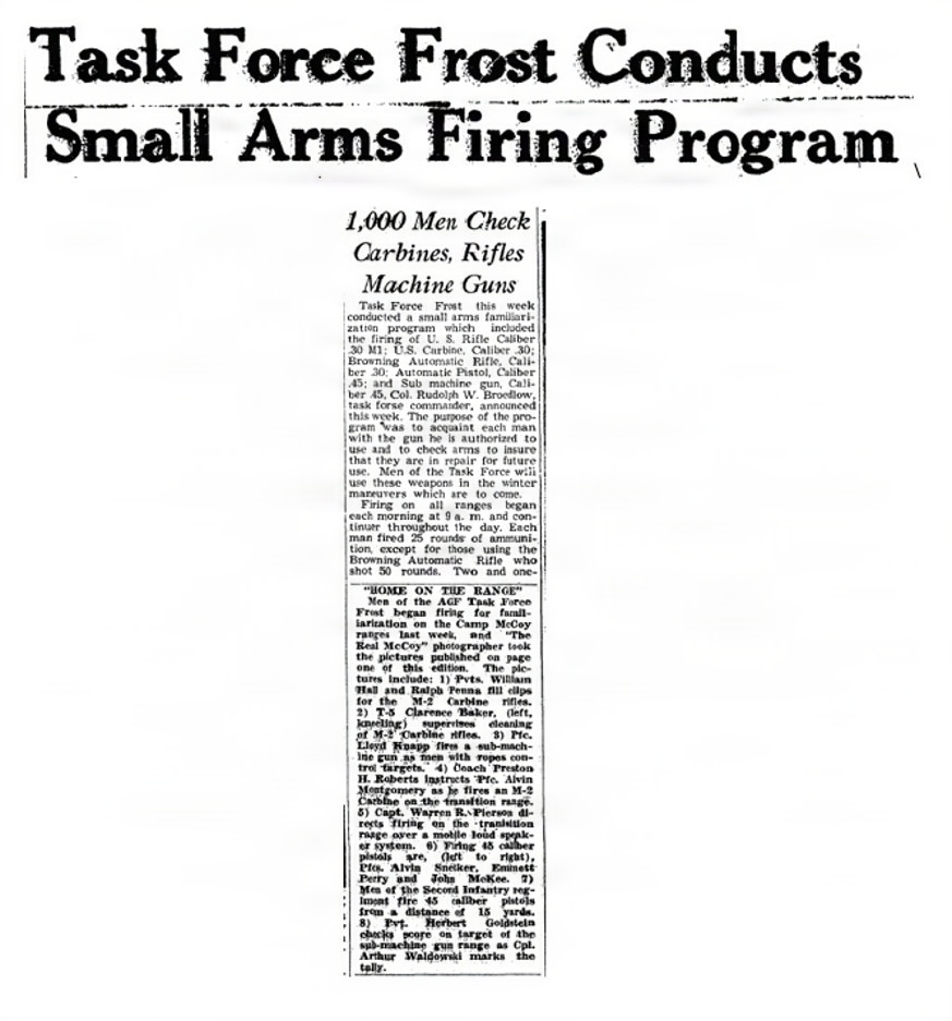 This Month in Fort McCoy History — August