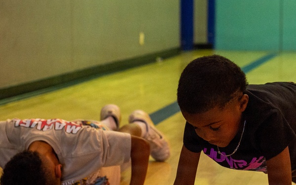 Naval Base San Diego presents Presidential Physical Fitness Awards