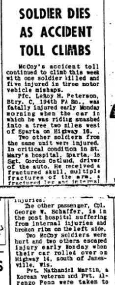 This Month in Fort McCoy History — August
