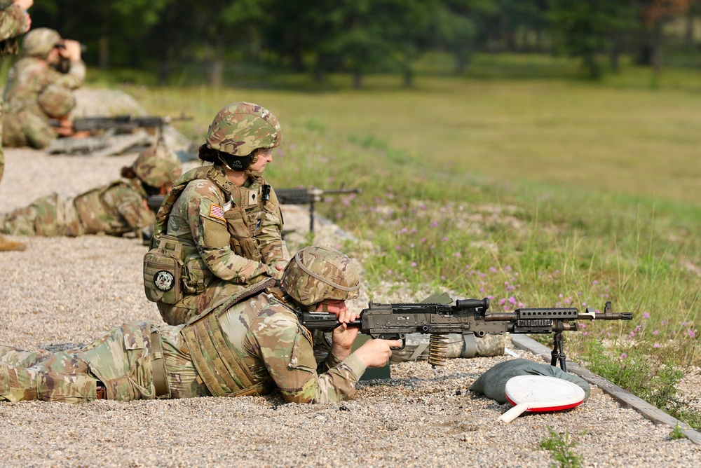 1775th Military Police Company sharpens M240B skills during Northern Strike 26-2
