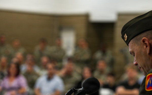 164th Air Defense Artillery Brigade Honors CSM Jason Evarts’ 24 Years of Service