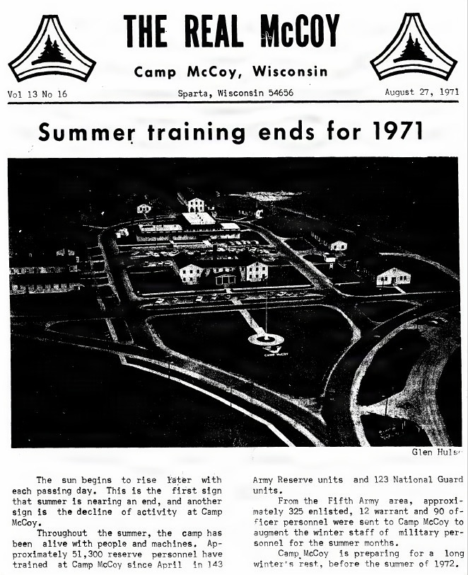 This Month in Fort McCoy History — August