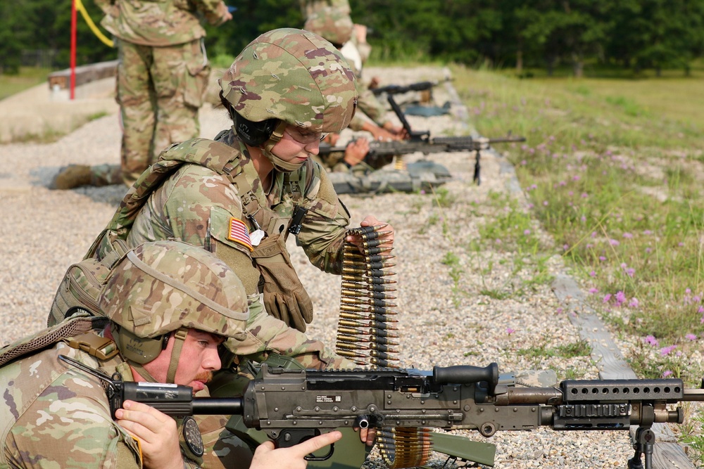 1775th Military Police Company sharpens M240B skills during Northern Strike 26-2