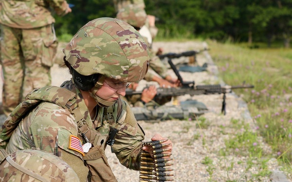 1775th Military Police Company sharpens M240B skills during Northern Strike 26-2