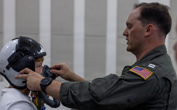 U.S. Marines with MCAS Cherry Point and 2nd MAW support 15th Annual ECAFH Fly-In