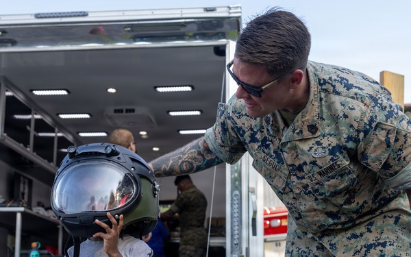 U.S. Marines with MCAS Cherry Point and 2nd MAW support 15th Annual ECAFH Fly-In