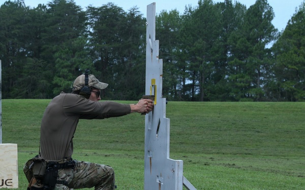 North Carolina National Guard Soldiers and Airmen Attend the Patriot Pistol Competition