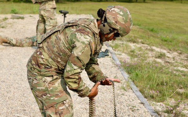 1775th Military Police Company sharpens M240B skills during Northern Strike 26-2