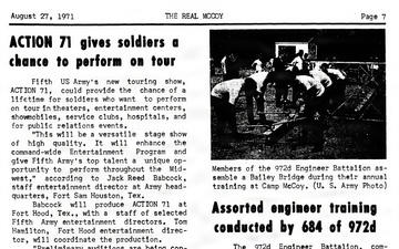 This Month in Fort McCoy History — August