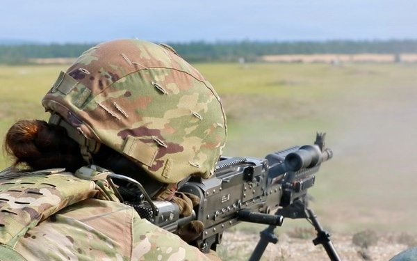 1775th Military Police Company sharpens M240B skills during Northern Strike 26-2