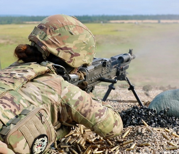 1775th Military Police Company sharpens M240B skills during Northern Strike 26-2