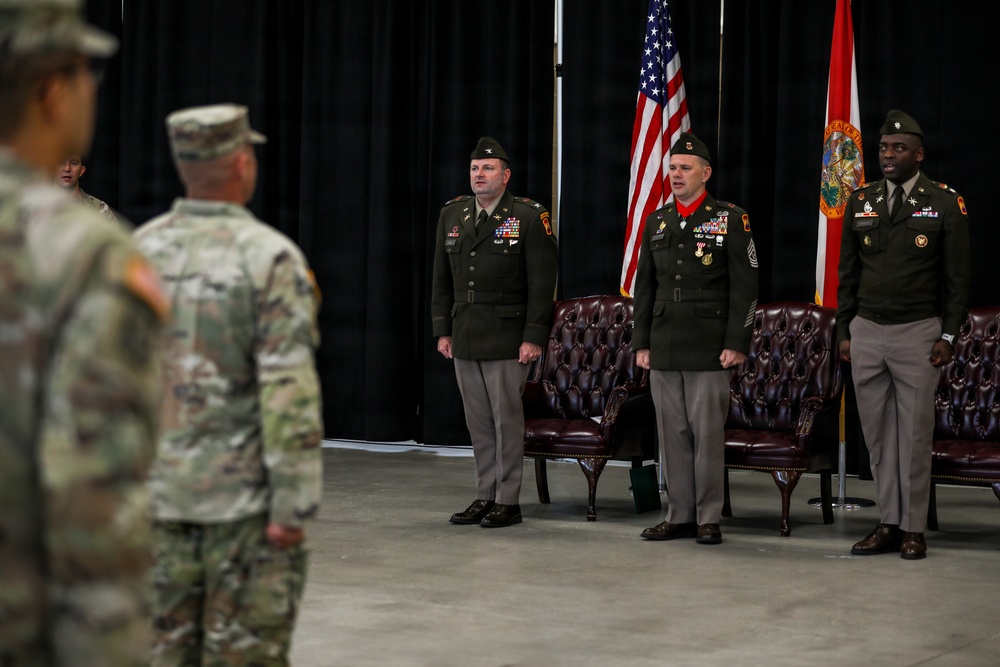 164th Air Defense Artillery Brigade Honors Command Sgt. Maj. Jason Evarts’ 24 Years of Service