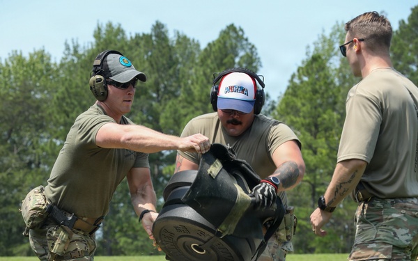 North Carolina National Guard Soldiers and Airmen Attend the Patriot Pistol Competition