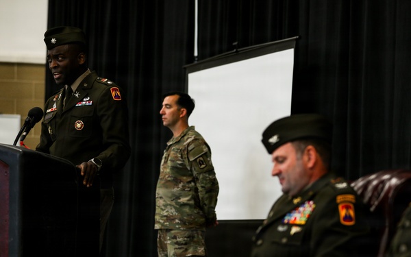164th Air Defense Artillery Brigade Honors Command Sgt. Maj. Evarts’ 24 Years of Service