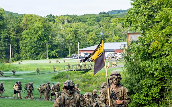 New cadets reach first academy milestone as they complete March Back, Cadet Basic Training