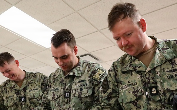 USS Helena Sailors volunteer at Billings Food Bank