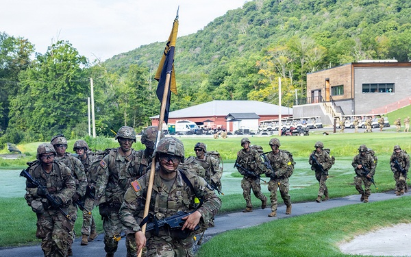 New cadets reach first academy milestone as they complete March Back, Cadet Basic Training