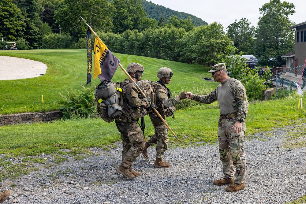 New cadets reach first academy milestone as they complete March Back, Cadet Basic Training