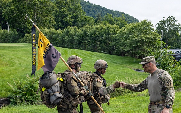 New cadets reach first academy milestone as they complete March Back, Cadet Basic Training