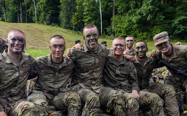 New cadets reach first academy milestone as they complete March Back, Cadet Basic Training