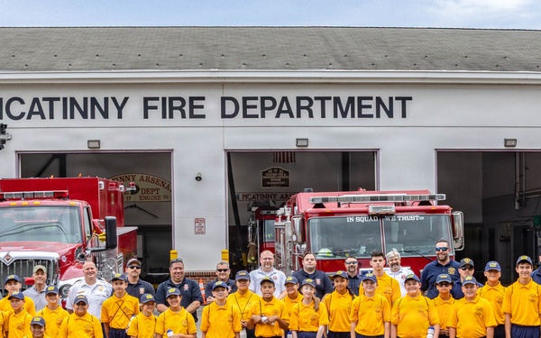 Local teens explore national defense missions and emergency response training at Picatinny