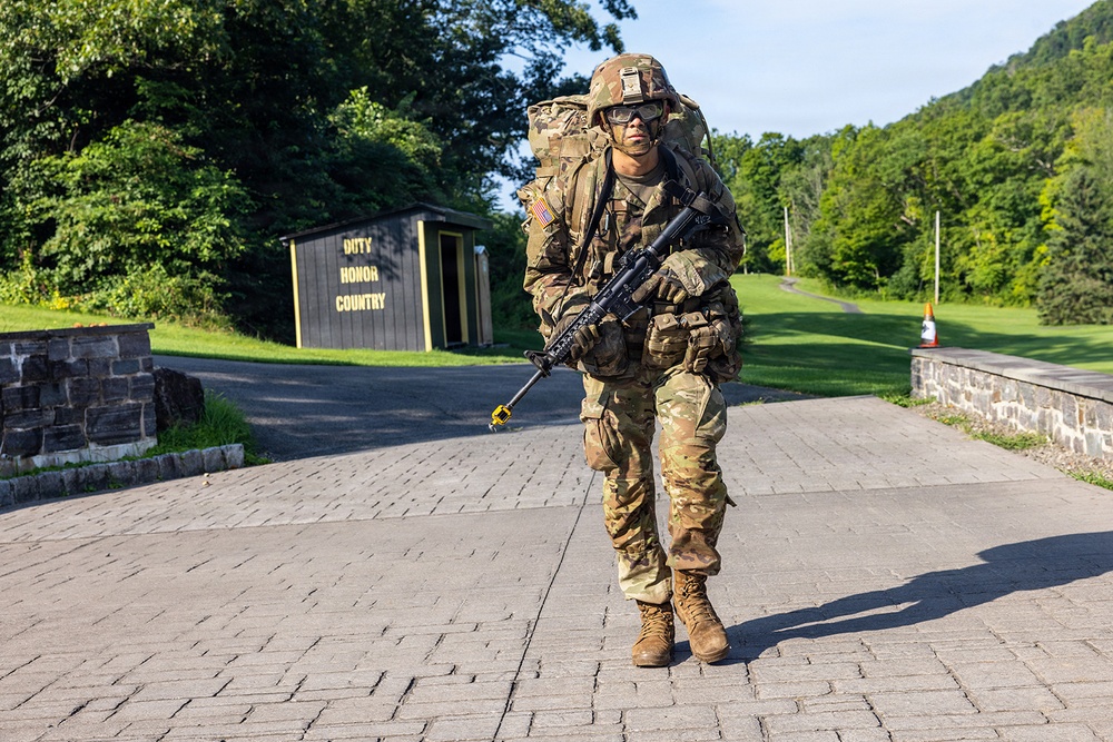 New cadets reach first academy milestone as they complete March Back, Cadet Basic Training