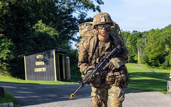 New cadets reach first academy milestone as they complete March Back, Cadet Basic Training