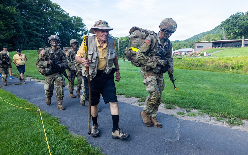 New cadets reach first academy milestone as they complete March Back, Cadet Basic Training