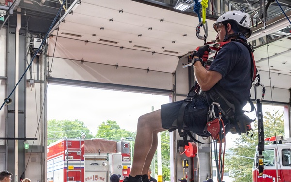 Local teens explore national defense missions and emergency response training at Picatinny