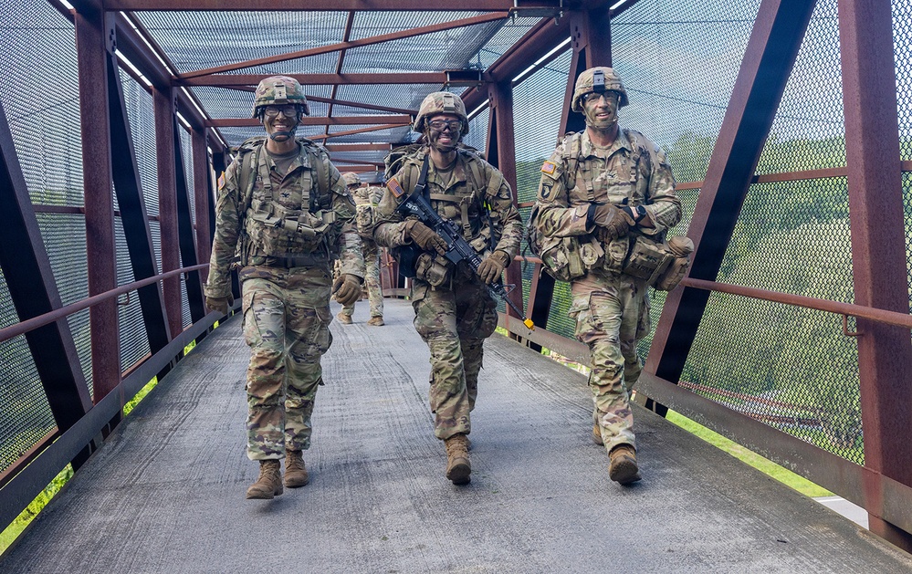 New cadets reach first academy milestone as they complete March Back, Cadet Basic Training