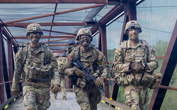 New cadets reach first academy milestone as they complete March Back, Cadet Basic Training