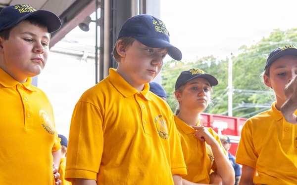Local teens explore national defense missions and emergency response training at Picatinny