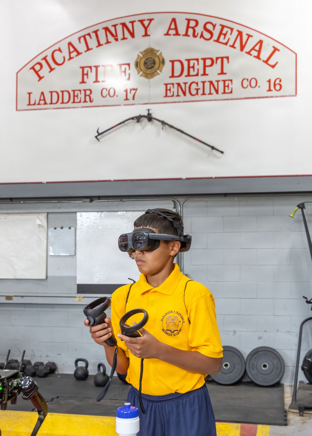 Local teens explore national defense missions and emergency response training at Picatinny