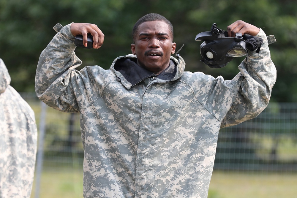 Marines and Soldiers conduct CBRN training during Northern Strike 26-2