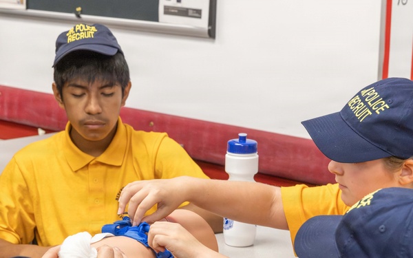 Local teens explore national defense missions and emergency response training at Picatinny