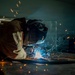 121 ARW practices welding at Lajes Field