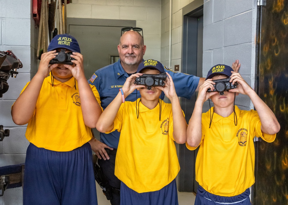 Local teens explore national defense missions and emergency response training at Picatinny