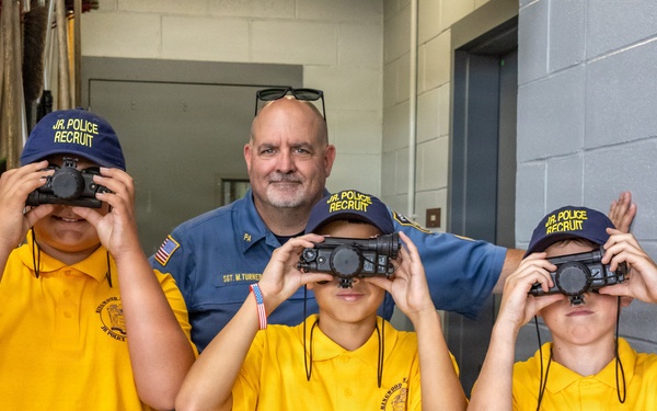 Local teens explore national defense missions and emergency response training at Picatinny