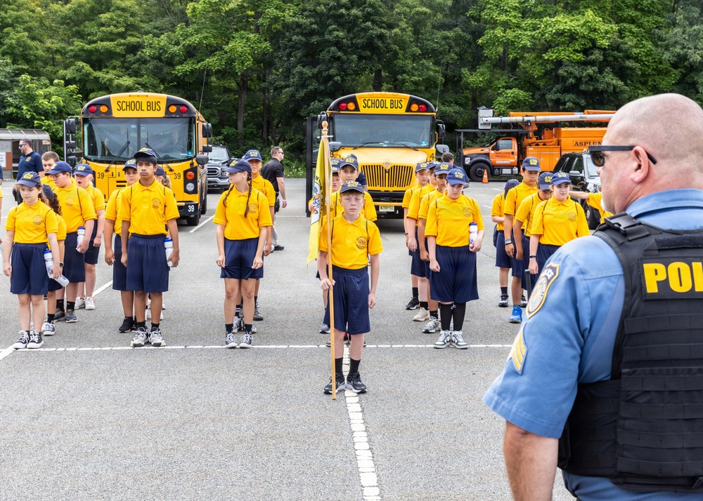Local teens explore national defense missions and emergency response training at Picatinny