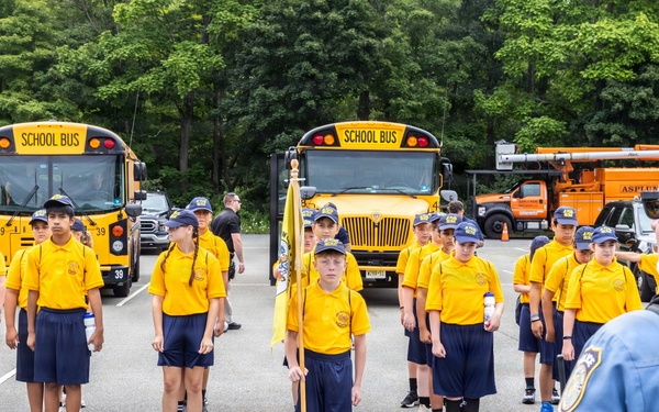 Local teens explore national defense missions and emergency response training at Picatinny
